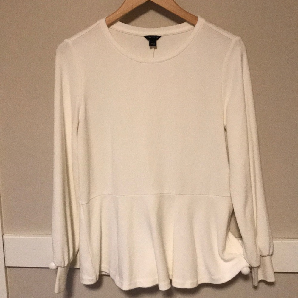 Ann Taylor Ivory Top